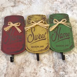 Mason Jar Wall Hanging